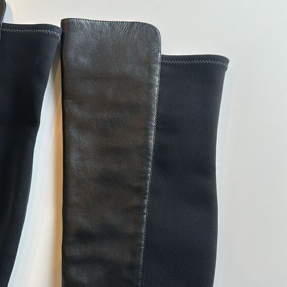 Stuart Weitzam Over Knee Leather Boots - Picture 4 of 8